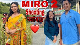 MIRO 2😍Shooting আৰম্ভ..Finally i met my childhood crush//Jayantapao//Ranjumili//Chitralekhadoley//