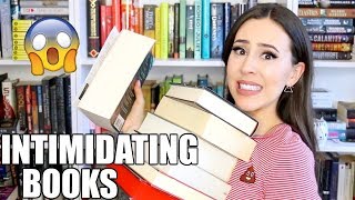 INTIMIDATING TBR BOOK TAG || Books with Emily Fox