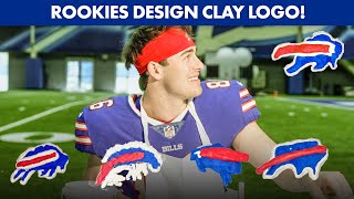 Buffalo Bills Rookies Try Their Hand At Making Bills Logo Out Of Clay!