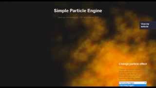 Simple JavaScript Particle Engine using Canvas 2D