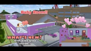 New Tutorial: Bigger Functional Pink Room for Babies and Little Kids |Sakura School Simulator