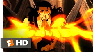 Mortal Kombat: Battle of the Realms (2021) - Liu Kang vs. Shao Kahn Scene (8/10) | Movieclips