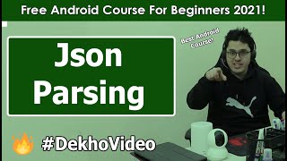 Parsing Nested JSON Arrays & Objects | Android Tutorials in Hindi #22