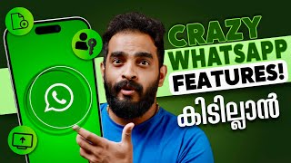 8 Crazy New WhatsApp Features You Must Try | iPhone | Apple | Malayalam