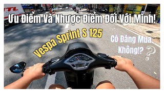 Ưu Và Nhược Điểm Của Vespa Sprint 125 Của Mình! | Vespa Sprint S 125 | Motorvlog 39