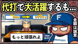 【マイライフ】代打で大活躍するもオーナーの誠意が無い件｜最強の打者へ育成計画！【パワプロ2022】 #3