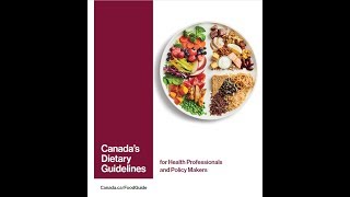 Overview of Canada's 2019 Food Guide