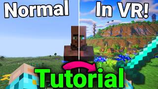 Minecraft VR Modpack Installation Tutorial!