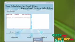 Final Year Projects | Cloud Computing Task Scheduling Using Hierarchical Genetic Scheduling