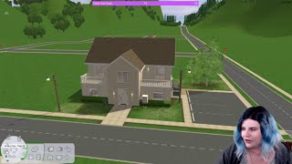 Sims 2 BUILDING A NEW CUSTOM NEIGHBORHOOD! (Streamed 03/10/2021)