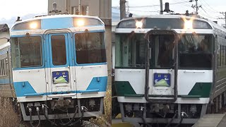 特急剣山3号\u00264号　通過シーン