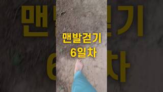 생로병사의 비밀 #맨발걷기 6일차👣 #5060 #맨몸운동 #맨발 #시니어 #건강 #60代 #중년