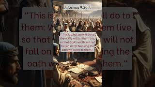 🙏🏽 The Most Controversial Verse in Joshua? Debating the Meaning of 9:20 🙏🏽