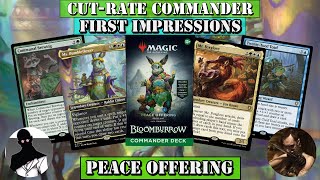 Cut-Rate Commander | Precon First Impressions | Peace Offering