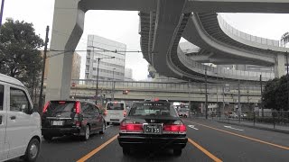 雨の 山手通り（内回り）【車載動画】