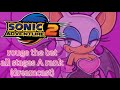 sonic adventure 2 - rouge the bat all stages A rank (dreamcast)