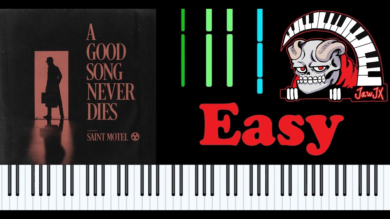 Saint Motel - " A Good Song Never Dies " Piano Midi Synthesia - YouTube