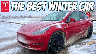 The BEST WINTER CAR on the road and I'll prove it! - Tesla