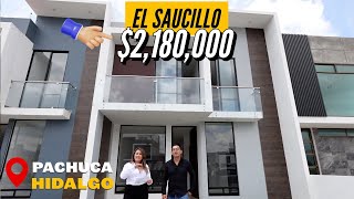 ¡EXCLUSIVAS CASAS EN EL SAUCILLO, PACHUCA! 🏡 4 Recámaras, Roof Garden y MÁS desde $2,180,000