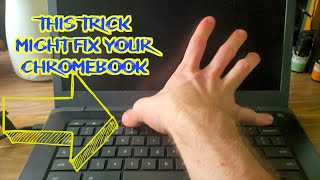 Hp Chromebook Not Turning On try this trick.