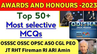 AWARDS AND HONOURS 2023//IMPORTANT AWARDS OF 2023/MOst selective question for Osssc peo fireman