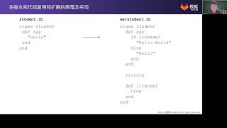 RubyConf China 2021 - 极狐GitLab 如何通过一套代码跨库管理多个发行版 by 张乾、曹宝栋