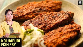 Kolhapuri-Style Fish Fry | Kolhapuri Massa | How To Make Kolhapuri Fish Fry | Fish Fry by Smita Deo