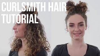 How To - Quick and Easy Hairstyles For Curly Hair #2 | Indulge Beauty