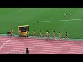 h23 東海高校総体陸上　女子1500m決勝