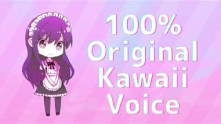 100% Original Kawaii voice sample set Vol.1 💜 Free download 💜 Japanese