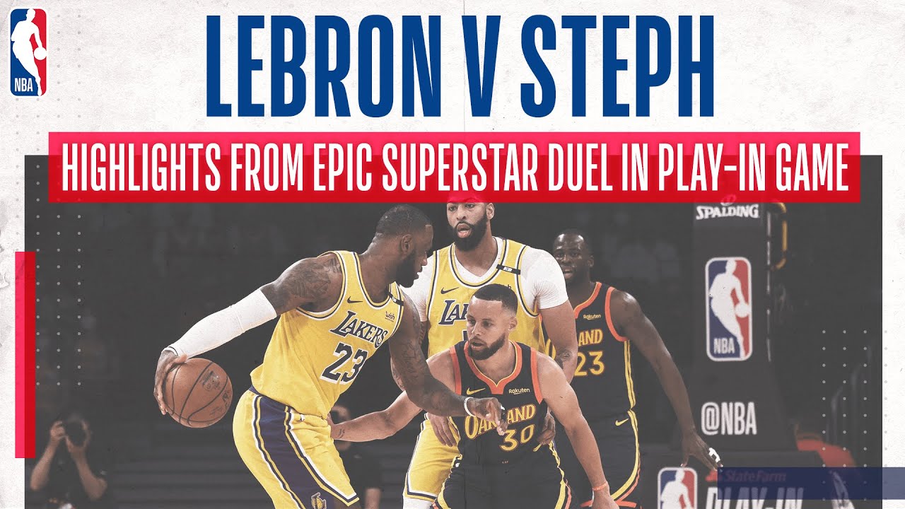 😱 LEBRON V STEPH DUEL!!! ⚔ | Extended Highlights As All-Time Greats ...