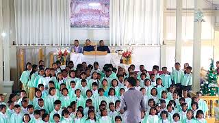 Jingiaseng kynnah Balang Presbyterian SOHMYNTING ha children Sunday Composer Mr Pynskem Lyngdoh