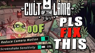 THIS is why I CANNOT play Cult of the Lamb