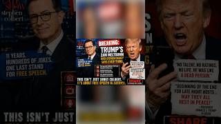 Trump’s 2AM Meltdown Over Stephen Colbert Says Everything…