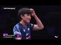 full match fan zhendong vs tomokazu harimoto ms qf wttchongqing 2024