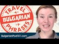 All Travel Phrases You Need in Bulgarian! Learn Bulgarian in 30 Minutes!