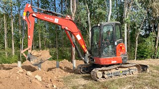 KUBOTA U55-6 Kis 5.5Ton Excavator Machine Construction