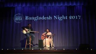 Akasher hate ache ekrash neel - Kuhu Mannan ( Performance @Purdue BDSA Bangladesh Night 2017)