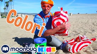 Impariamo i colori con le barche | BLIPPI per bambini | Moonbug Kids - Cartoni Animati