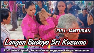 FULL JANTURAN 🇲🇨  ebeg LANGEN BUDOYO SRI KUSUMO 👹 LIVE: Logandu, kec.karanggayam, kab.kebumen