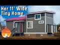 Solo Woman's 11' Wide Tiny House for Fresh Start Away from Big City
