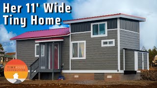 Solo Woman's 11' Wide Tiny House for Fresh Start Away from Big City