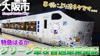 【没ネタ】特急はるか グリーン車＆普通車の乗車記 / 関空～新大阪