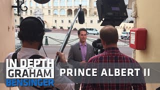 Behind the Scenes: Prince Albert II Monaco taping