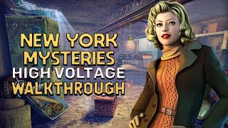 New York Mysteries 2 High Voltage Walkthrough No Skips | @GAMZILLA