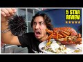 Eating At The BEST Reviewed Seafood Restaurant in Santa Barbara...(LIVE)