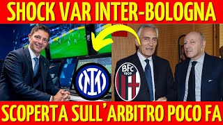 🔴 SCANDALOSO. SCOPERTA SHOCK SUL VAR DI INTER-BOLOGNA. SOLO ORA SI È VENUTO A SAPERE CHE L'ARBITRO..