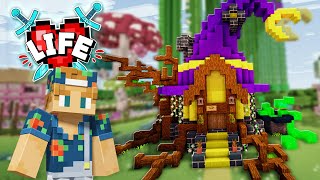 Building a Crystal Witch Shop!! | Minecraft X Life #19