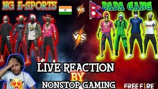 DADA GANG VS NG SPORTS//INDIA VS NEPAL// CLASH SQUAD BATTLE //