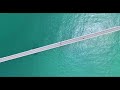 phantom3 view of tsunoshima bridge shimonoseki yamaguchi